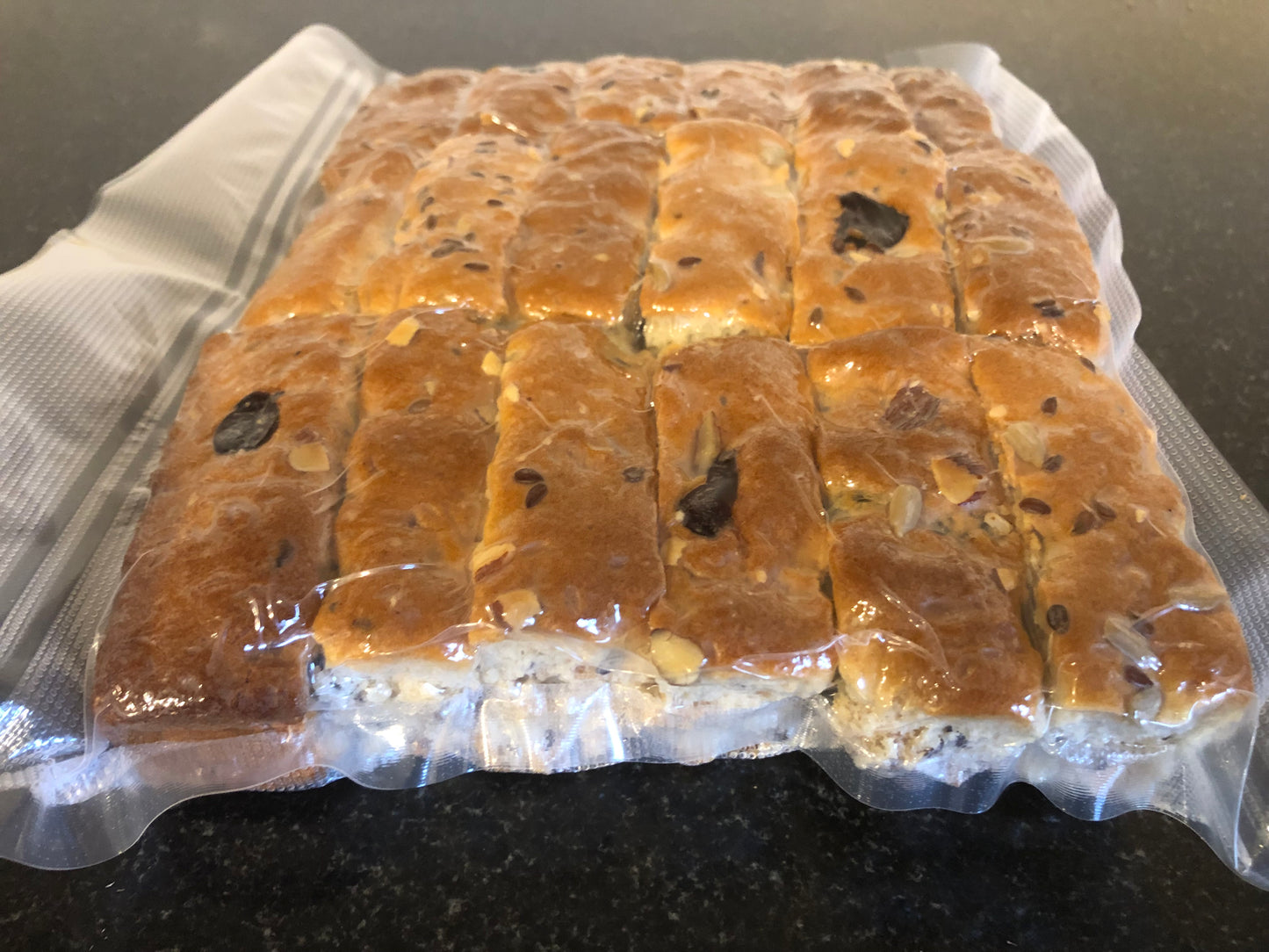 Buttermilk Cranberry, Seeds and Almond Rusks