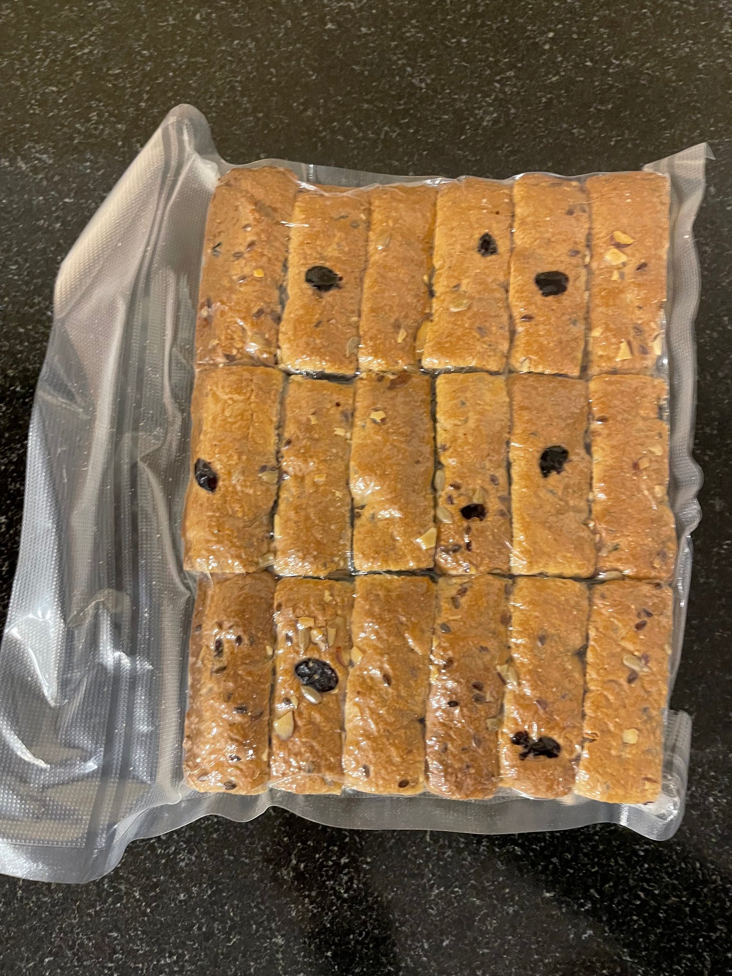 Cranberry, Nut and Bran (Almonds) Rusks