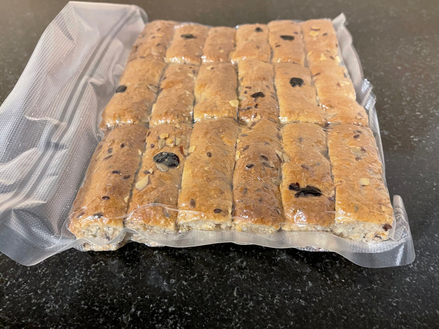 Cranberry, Nut and Bran (Almonds) Rusks
