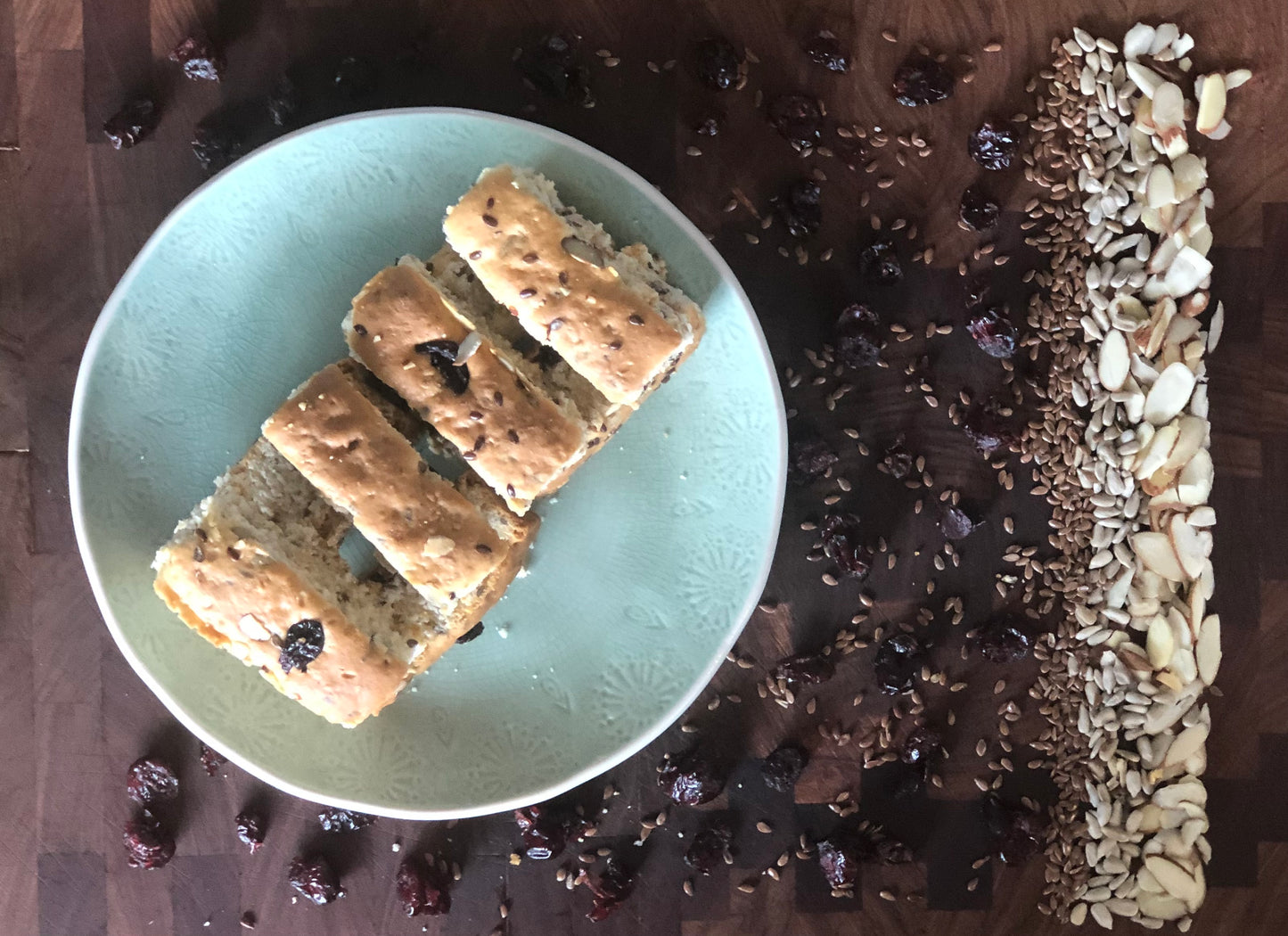 Buttermilk Cranberry, Seeds and Almond Rusks