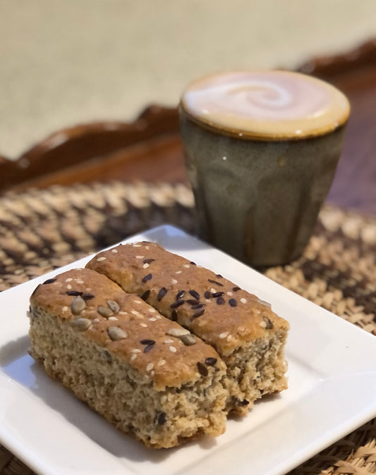 Bran Rusks with mixed seeds