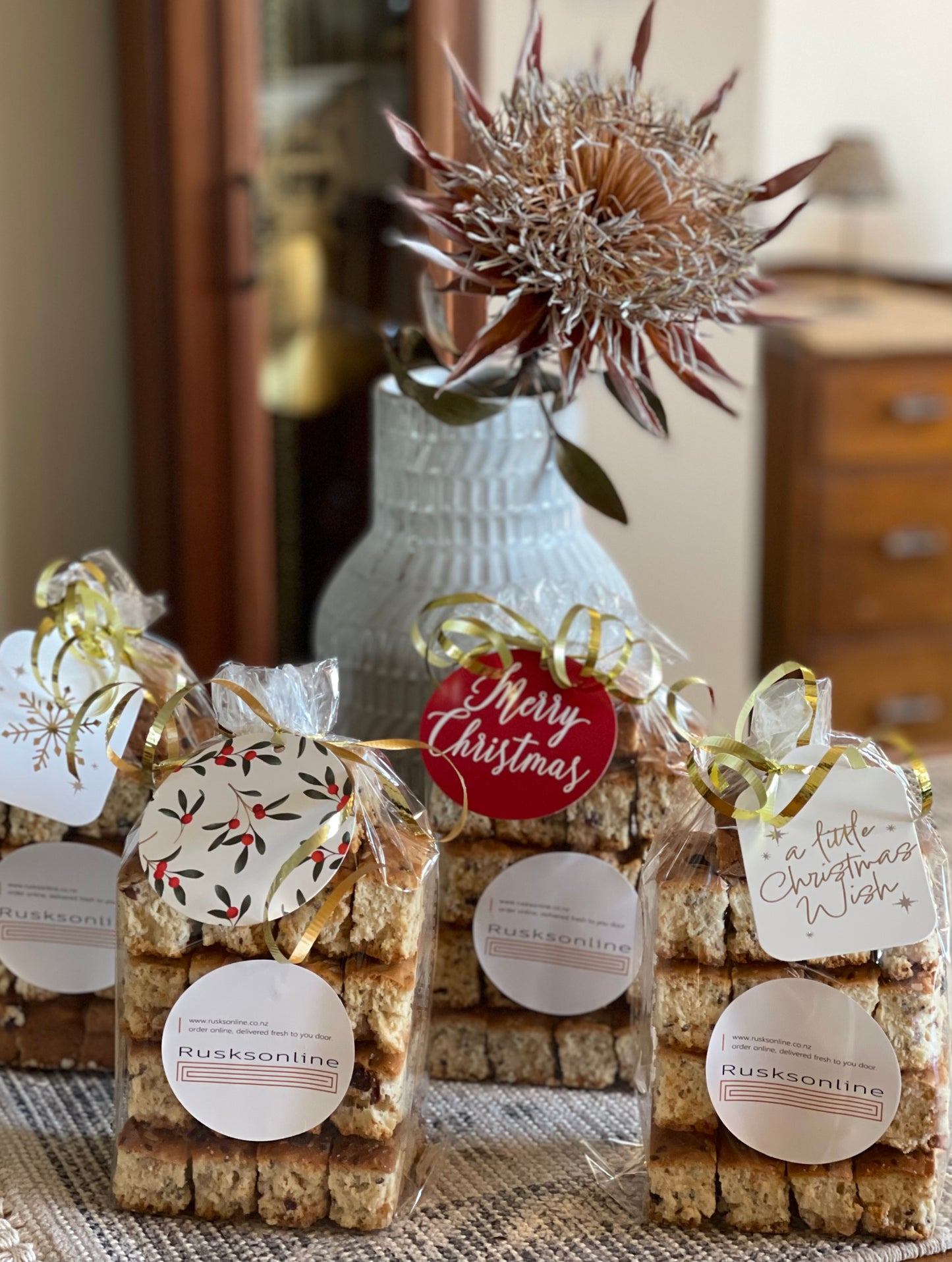 Christmas Rusks (Bran and Muesli)