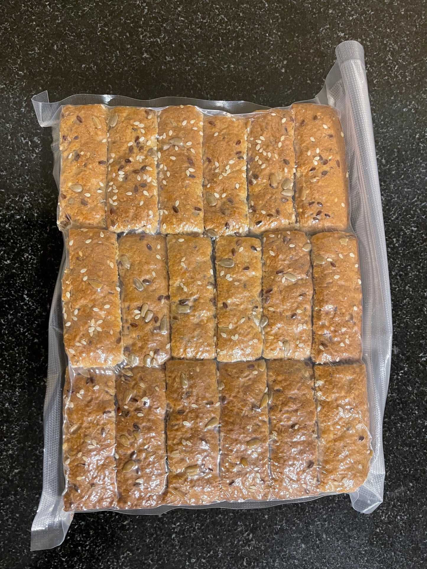 Bran Rusks with mixed seeds